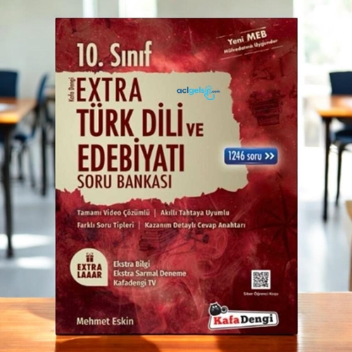 10. Sınıf Extra Türk Dili Ve Edebiyatı Soru Bankası Kafadengi Yayınları