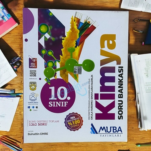 10.sınıf Kimya Soru Bankası Muba Yayınları