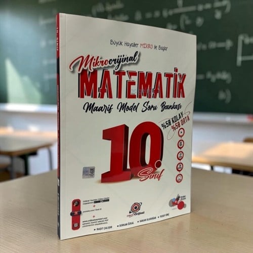 10. Sınıf Matematik Maarif Model Soru Bankası Orijinal Mikro