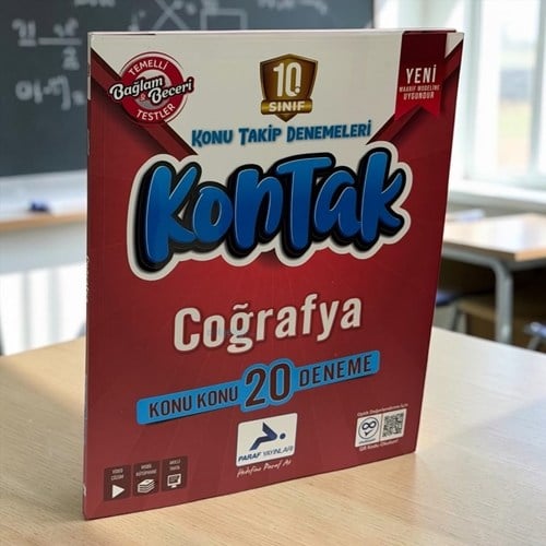 10. Sınıf Coğrafya Kontak Konu Takip Denemeleri Paraf Yayınları