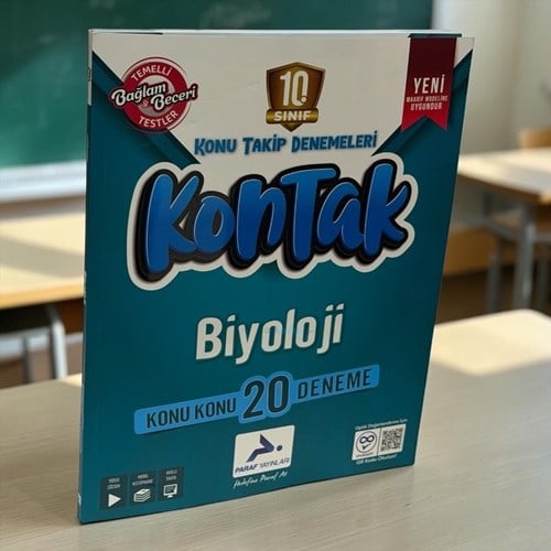 10. Sınıf Biyoloji Kontak Konu Takip Denemeleri Paraf Yayınları
