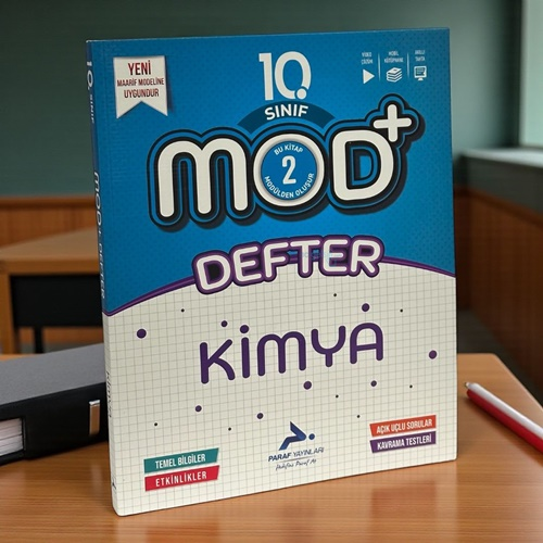 10. Sınıf Kimya Mod Defter Paraf Yayınları