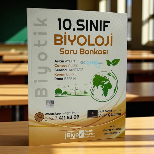 10.sınıf Biyoloji Soru Bankası Biyotik Yayınları