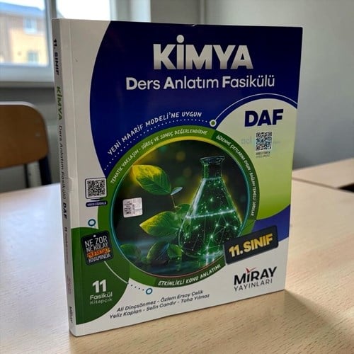 11.sınıf Daf Kimya Ders Anlatım Fasikülü Miray Yayınları