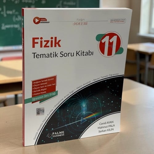 11. Sınıf Fizik Joker Tematik Soru Kitabı Palme Yayınları