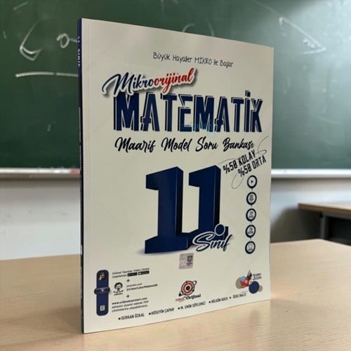 11. Sınıf Matematik Maarif Model Soru Bankası Orijinal Mikro