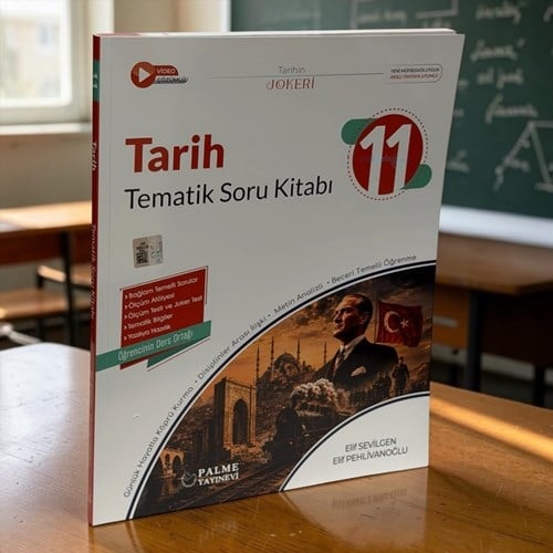 11. Sınıf Tarih Joker Tematik Soru Kitabı Palme Yayınları