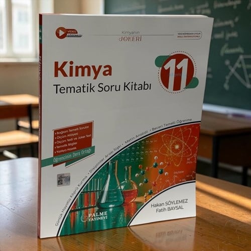 11. Sınıf Kimya Joker Tematik Soru Kitabı Palme Yayınları