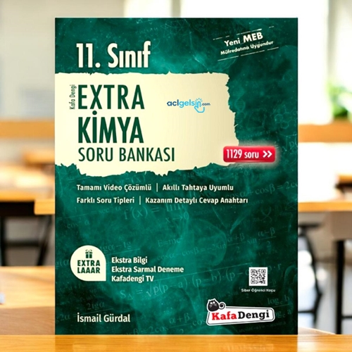11. Sınıf Extra Kimya Soru Bankası Kafadengi Yayınları
