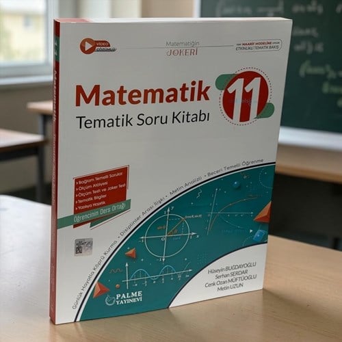 11. Sınıf Matematik Joker Tematik Soru Kitabı Palme Yayınları
