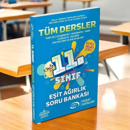 11.sınıf Eşit Ağırlık Tüm Dersler Soru Bankası Murat Yayınları