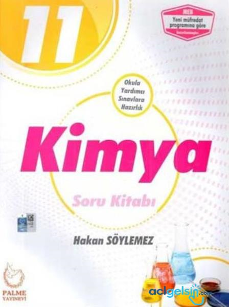 11.sınıf Kimya Soru Kitabı Palme Yayınları