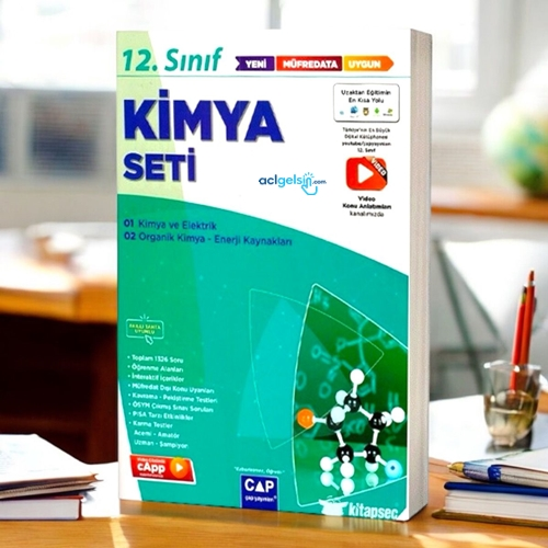 12.sınıf Kimya Seti - Çap Yayınları