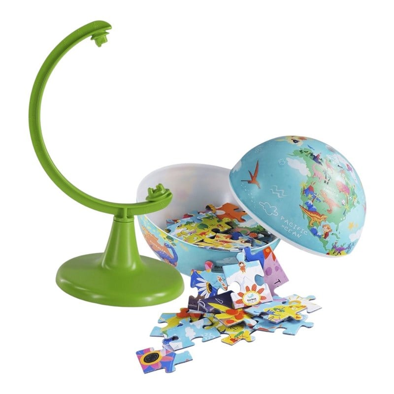 15cm Dino World Küre + 54 Parça Puzzle