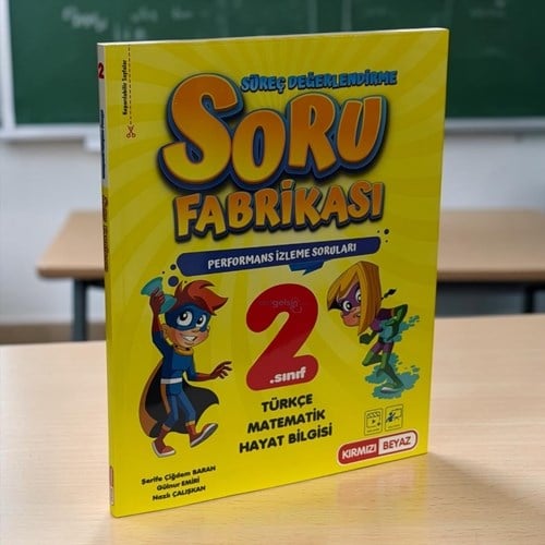 2. Sınıf Süreç Değerlendirme Tüm Dersler Soru Fabrikası Kırmızı Beyaz Yayınları