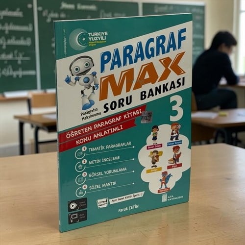 3. Sınıf Paragraf Max Öğreten Paragraf Kitabı Ata Yayınları