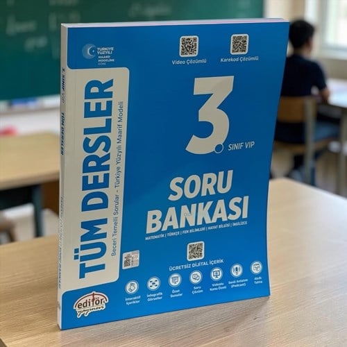 3. Sınıf Tüm Dersler Maarif Model Soru Bankası Editör Yayınları