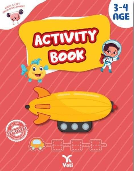 3-4 Age Activity Book