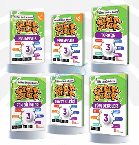 3. Sınıf Gıcır Gıcır 6'lı Set Ata Yayınları