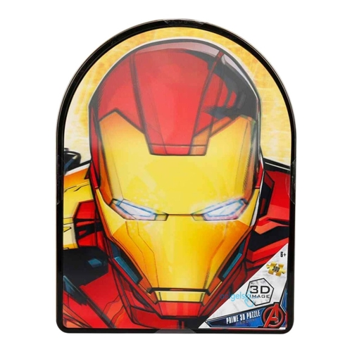300 Parça 3d Puzzle Metal Kutu: Iron Man