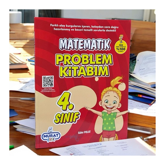 4.sınıf Matematik Murat Çocuk Problemler Kitabım Muba Yayınları