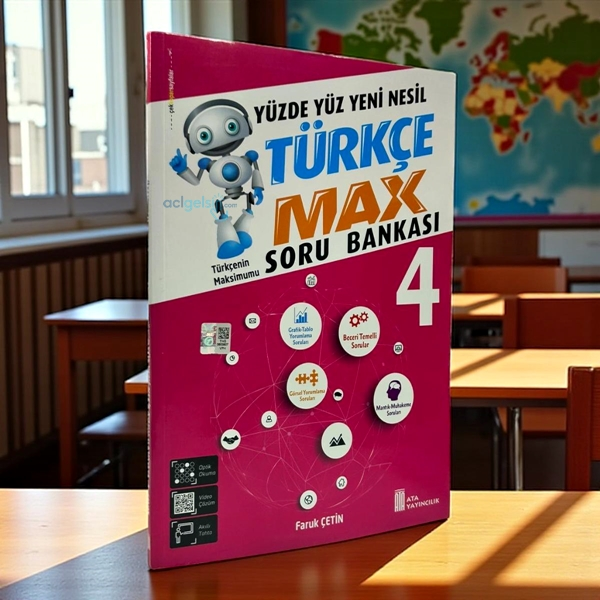 4. Sınıf Türkçe-max Beceri Temelli Türkçe Soru Bankası Ata Yayınları