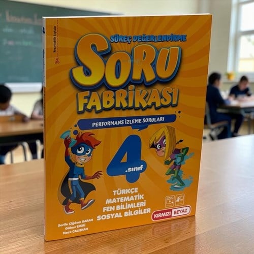 4. Sınıf Süreç Değerlendirme Tüm Dersler Soru Fabrikası Kırmızı Beyaz Yayınları