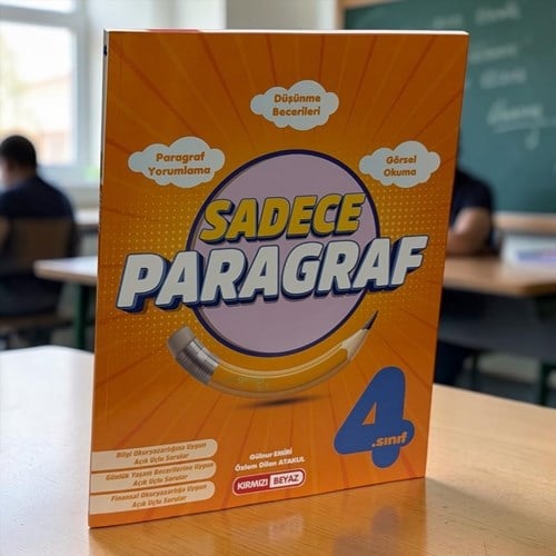 4. Sınıf Sadece Paragraf Kırmız Beyaz Yayınları