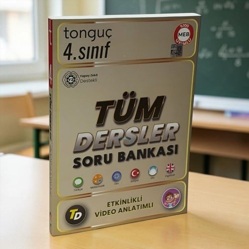 4.sınıf Tüm Dersler Video Anlatımlı Etkinlikli Soru Bankası Tonguç Yayınları