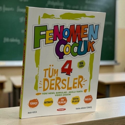4. Sınıf Fenomen Çocuk Tüm Dersler Fenomen Yayınları
