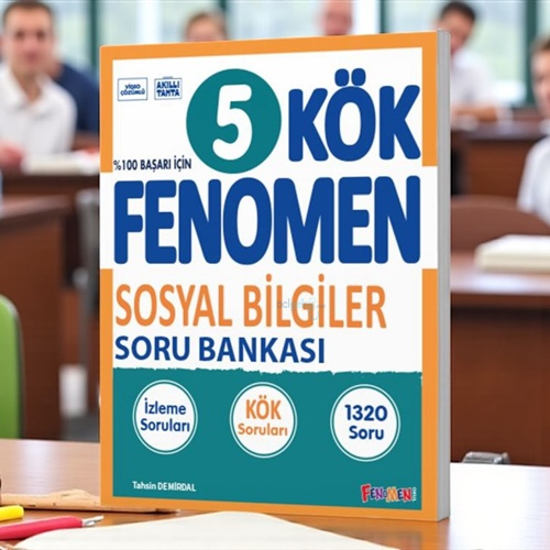 5. Sınıf Sosyal Bilgiler Kök Soru Bankası Fenomen Yayınları