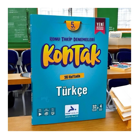 5.sınıf Kontak Türkçe Denemesi Paraf Yayınları