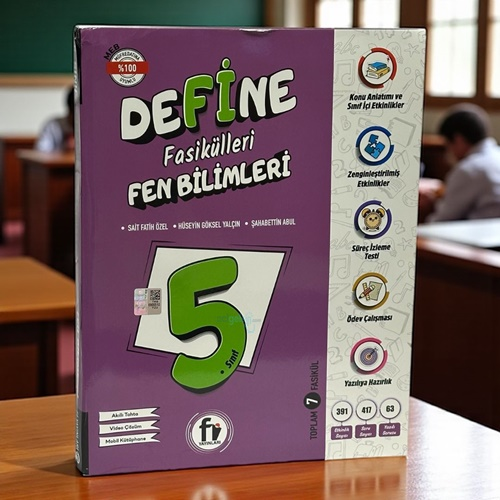 5.sınıf Define Fen Bilimleri Konu Anlatımlı Fasikül Fi Yayınları