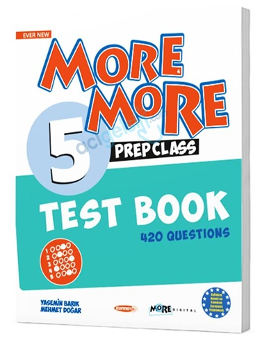5.sınıf More&more Prep Class Test Book Kurmay Yayınları