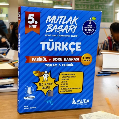 5.sınıf Türkçe Fasiküller+soru Bankası Muba Yayınları