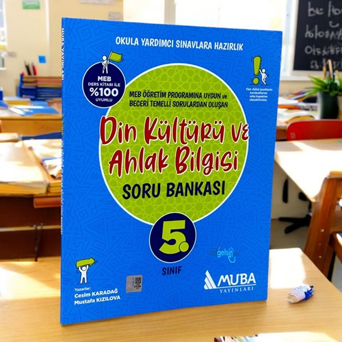 5. Sınıf Din Kültürü Ve Ahlak Bilgisi Soru Bankası Muba Yayınları