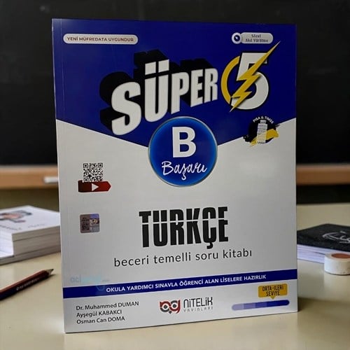5.sınıf (b) Süper Türkçe Soru Kitabı Beceri Temelli