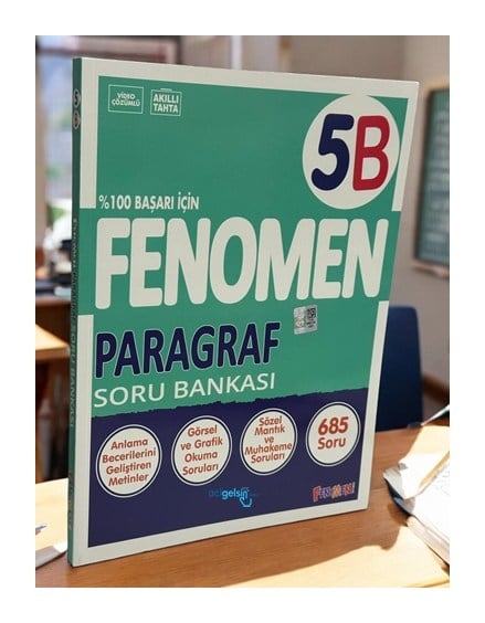 5.sınıf Fenomen Paragraf (b) Soru Bankası Fenomen Yayınları
