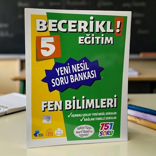 5.sınıf Becerikli Eğitim Fen Bilimleri Yeni Nesil Soru Bankasıı Fenomen