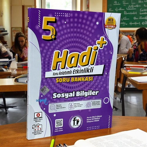5.sınıf Hadi + Sosyal Bilgiler Konu Anlatımlı Sou Bankası Fi Yayınları
