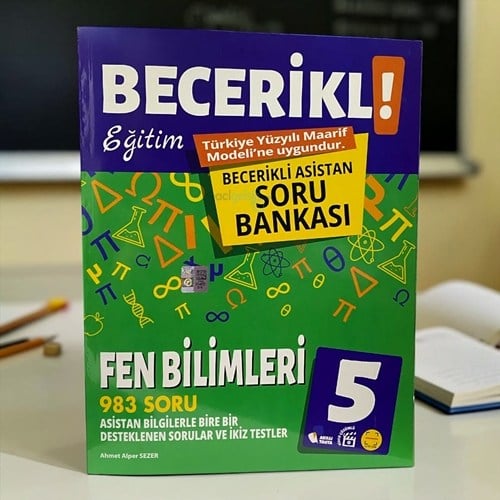 5.sınıf Becerikli Eğitim Fen Bilimleri Asistan Soru Bankası Fenomen