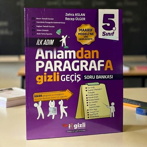 5. Sınıf Anlamdan Paragrafa Gizli Geçiş