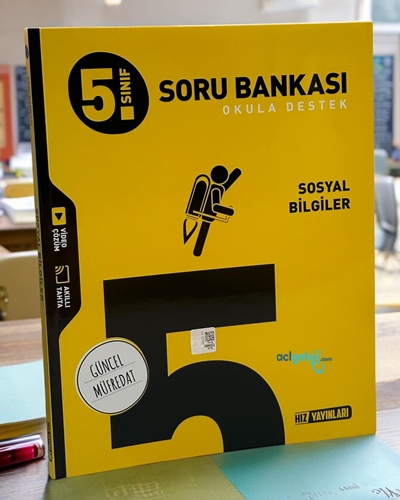 5.sınıf Sosyal Bilgiler Soru Bankası Hız Yayınları