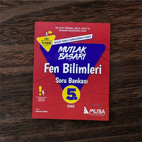 5. Sınıf Mutlak Başarı Fen Bilimleri Soru Bankası Muba Yayınları