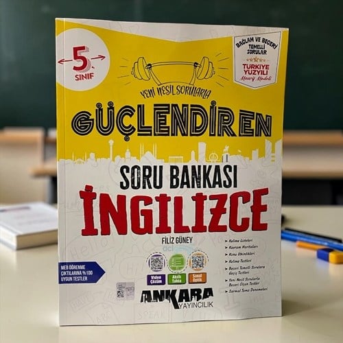 5. Sınıf İngilizce Güçlendiren Soru Bankası Ankara Yayıncılık