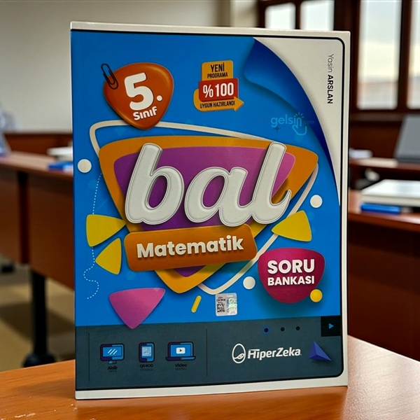 5.sınıf Bal Matematik Soru Bankası Hiper Zeka Yayınları