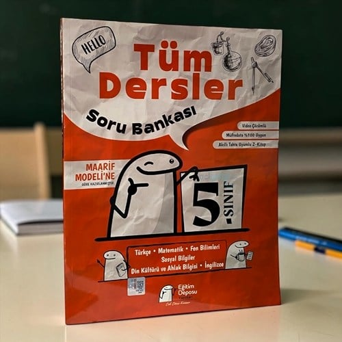 5. Sınıf Tüm Dersler Soru Bankası Eğitim Deposu Yayınları
