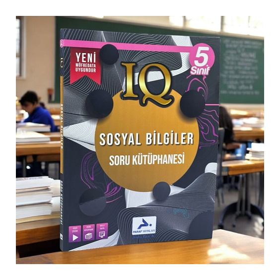 5.sınıf Iq Sosyal Bilgiler Soru Kütüphanesi Paraf Yayınları