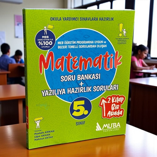 5.sınıf Matematik Soru Bankası + Yazılıya Hazırlık Soruları