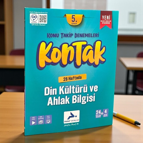 5.sınıf Kontak Din Kültürü Ve Ahlak Bilgisi Konu Takip Denemeler Paraf Yayınları